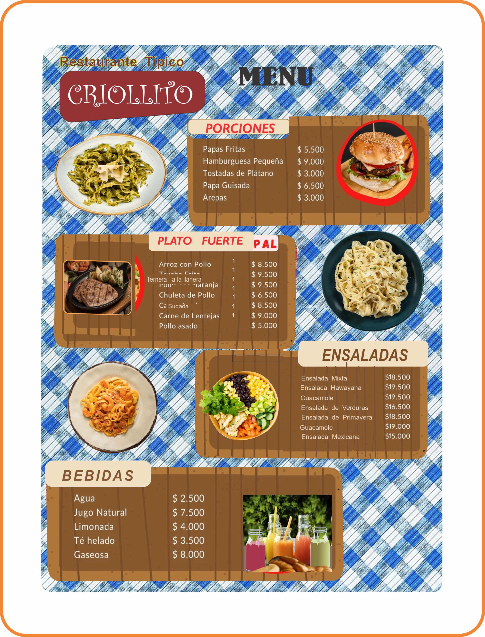 Menú 2